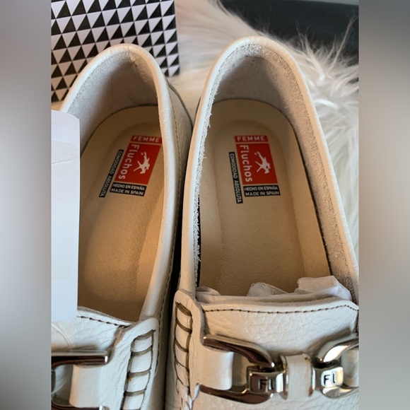 Fluchos Femme Bruni White Leather SZ: EU 36 - Picture 5 of 9